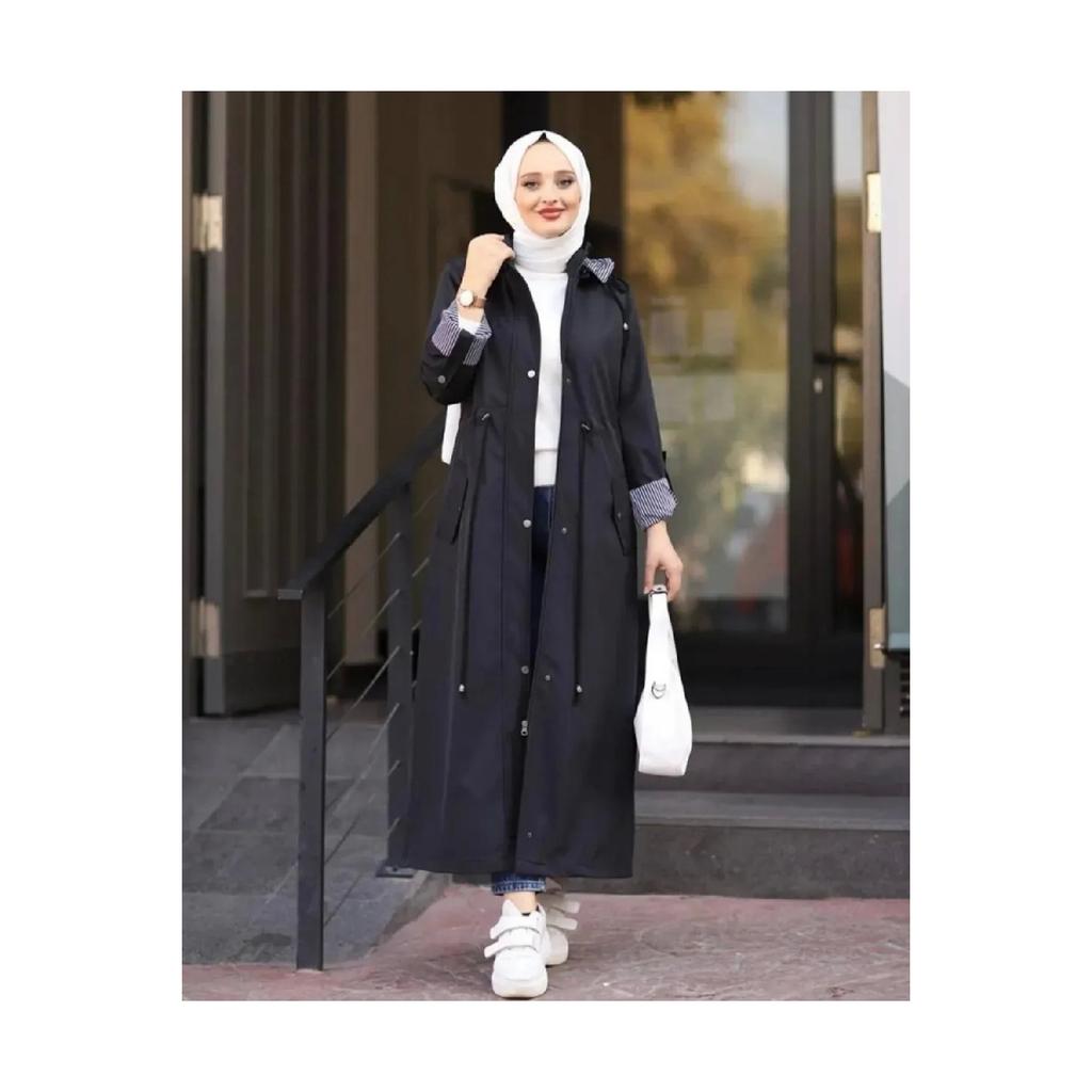 Женский тренч в полный рост