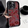 Чехол для мобильного телефона Apple iPhone17promax 14, 12/13, с принтом губ на весь экран, с мелкими отверстиями, 11, противоударный, 15, мягкий чехол
