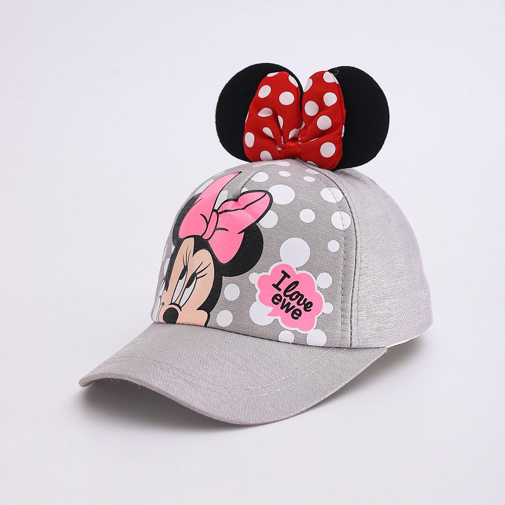 Mickey Mouse Duckbill Hat With Sunshade For Childrens Outdoor Activities And Casual Wear