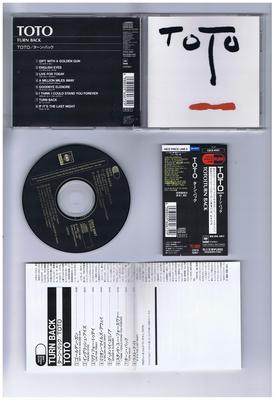 CD TOTO - Turn Back CSCS6067 CBS/Sony 1991 Япония Рок Б/У