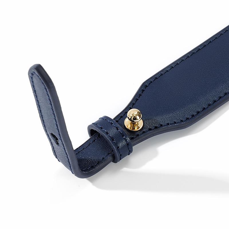 Черный ремешок для плеча из коровьей кожи A-72 Запасной аксессуар для женских сумок