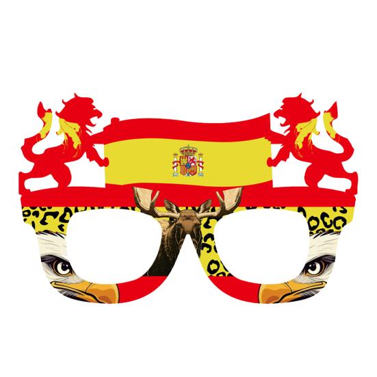 2026 Football Game Glasses Novelty Soccer Themed Party Eyeglasses National Flag Eyewear for Sports Party Favors Photo Props