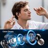 Беспроводные наушники, Bluetooth 5.4 Спортивные наушники, 50 часов Hi-Fi стерео глубокие басы Накладные наушники с микрофоном с шумоподавлением ENC, IP7 водонепроницаемые