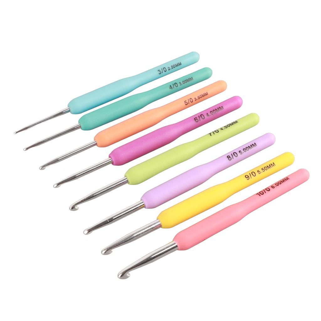 Crochet Hook Set Scissors Thimble Tape Measure Sewing Needles Crochet Hooks Knitting Tools