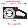 High Precision Angle Slope Measuring Instrument Magnetic Level Bubble Inclinometer Protractor Angle Finder Slope Scale Level
