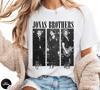 Футболка Jonas Bros 20-й юбилейный тур 2025, Винтажная футболка Jonas Brothers Тур Унисекс