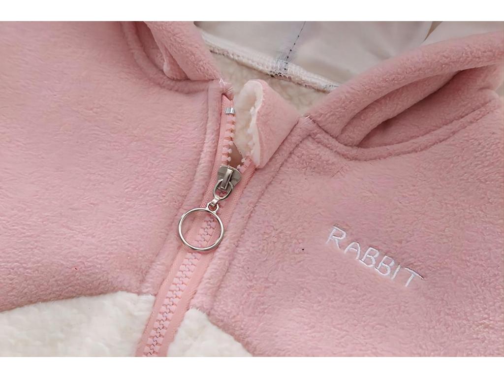 Children's Thickened Fleece Winter Jacket - Warm Sweatshirt for Boys and Girls