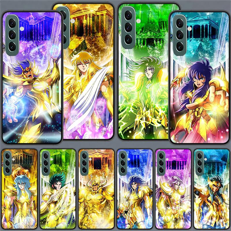 Saint Seiya Knights Of The Zodiac Phone Case For Samsung A16 A26 A36 A56 Galaxy A17 A12 A52S A13 A23 A33 A53 A22 A32 A02S A03S A