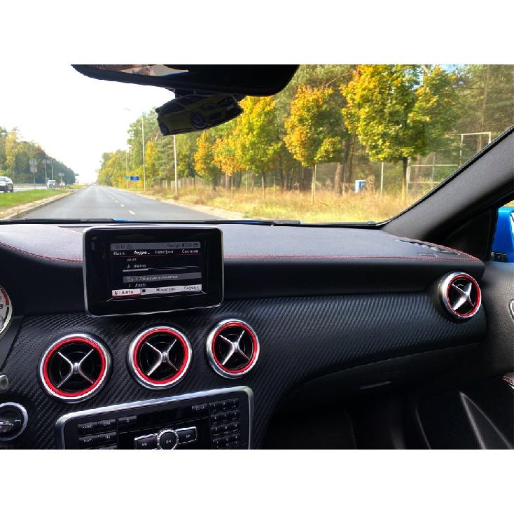 Алюминиевый сплав автомобильный кондиционер вентиляционное отверстие кольцо отделка декор подходит для Mercedes Benz AB GLA CLA Class W176 W246 C117 X156