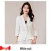 Women's Professional Spring/Autumn Suit Set: Elegant Host & Formal Wear for Salon or Work