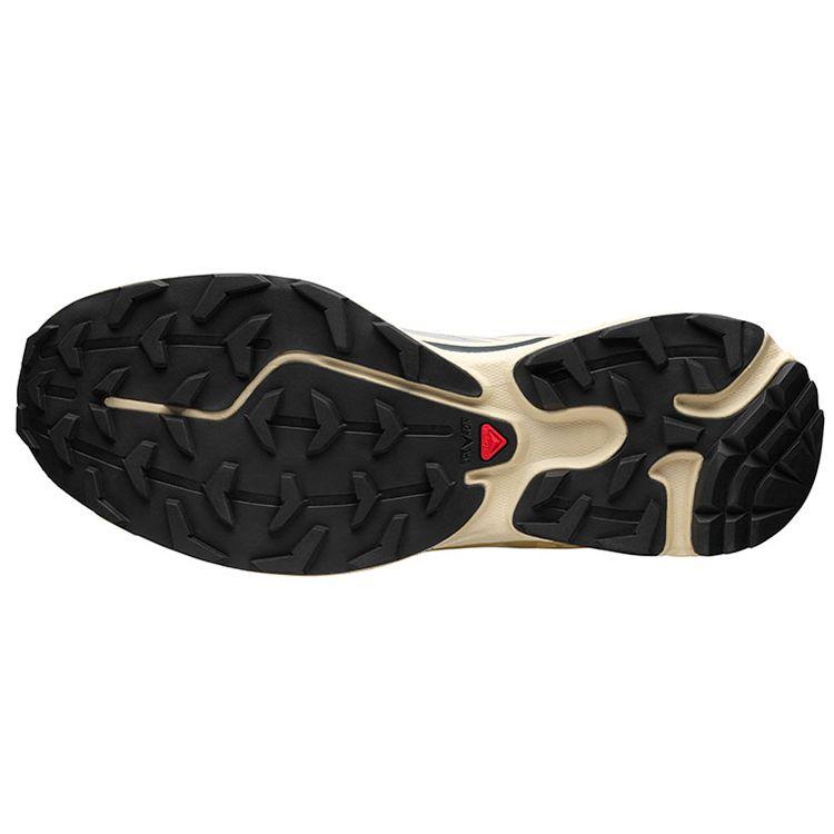 SALOMON XT-6 Retro Outdoor Fabric Synthetic Leather Non-Slip Wear-Resistant Low-Top Casual Trail Running Shoes Unisex Sneakers Sand-Gray 414551