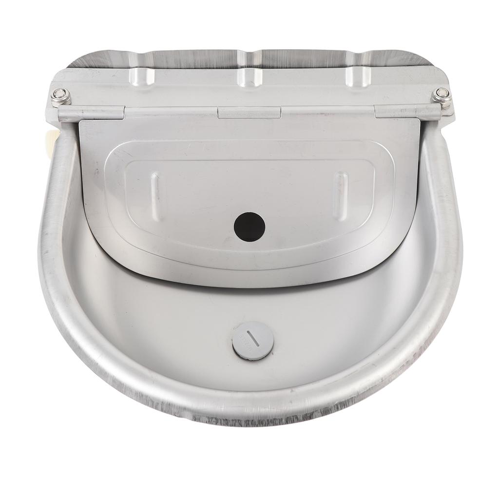 Автоматическая поилка для овец и коз из нержавеющей стали, автоматическая поилка для скота с шариком-поплавком для