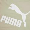 Puma Американский ретро-спортивный повседневный брендовый логотип с принтом, дышащий круглый вырез, свитер с коротким рукавом, футболка унисекс, мраморно-серый 532280-68