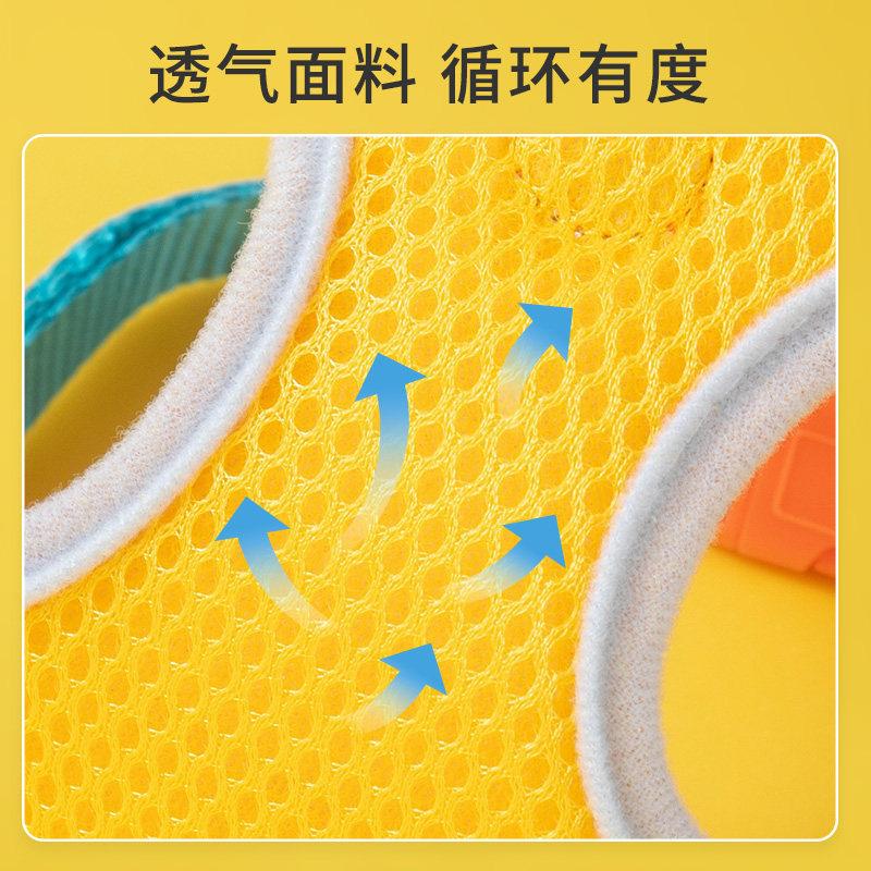 Cat leash to prevent getting lost, special for outdoor use, adjustable vest-style leash for small dogs, yellow duck design, cat walking harness,