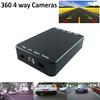Parking System Switch Combiner Channel Converter Box 4 Way Camera Drive System