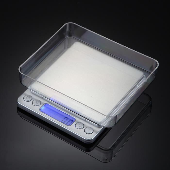 Портативные весы, 500 г/0,01 г, Ювелирные весы, ЖК-дисплей с подсветкой, Платформа из нержавеющей стали