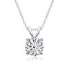 New Real 1ct D Color Moissanite Pendant for Women 925 Sterling Silver Wedding Moissanite Diamond Necklace Fine Jewelry