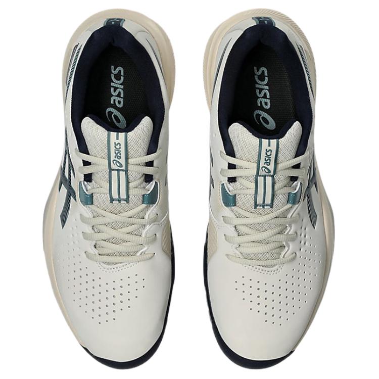 Asics Кроссовки для тенниса Gel-Challenger 15 с гладкими линиями, простые, мягкие, прочные, низкие, мужские, бежевые 1041A510-250