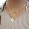 Fashion Shell Necklace Boho Style Sea Turtle Beach Choker Starfish Pendant Necklace  Vacation
