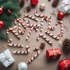 6/12/24 шт. Рождественское украшение Конфета Подвеска на елку Украшение для дома Комнаты DIY Подарок Вечеринка Навидад Новый год