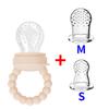 New Baby Nipple Fresh Food Fruit Milk Feeding Bottles Nibbler Learn Feeding Drinking Water Straw Handle Infant Teething Pacifier