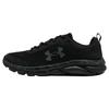 Charged Assert 8 Lightweight Comfortable Dry Soft Fabric Leather Low Top Casual Running Shoes Men Sneaker Black 3027030-001