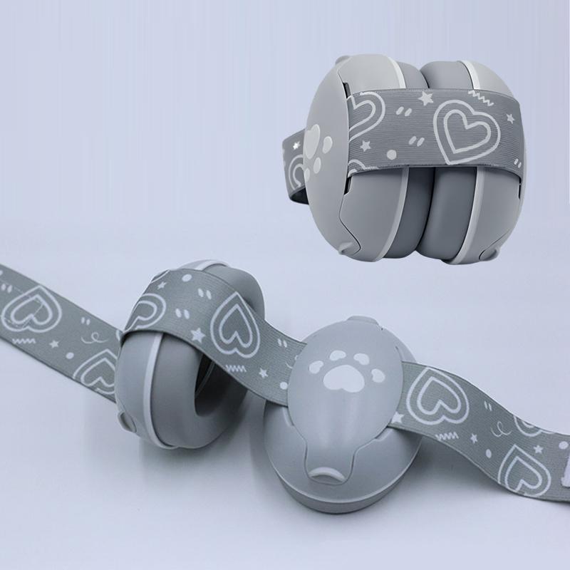 Baby Ear Protection for Babies Toddlers Elastic Noise Reduction Earmuffs Baby Headphones Against Hearing Damage Improves Sleep