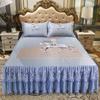 3 шт. роскошные покрывала, домашнее постельное белье, эластичная простыня, двуспальная простыня с наволочками, простыня с резинкой 180*200