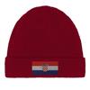 Bonnet Drapeau Croatie En Rouge