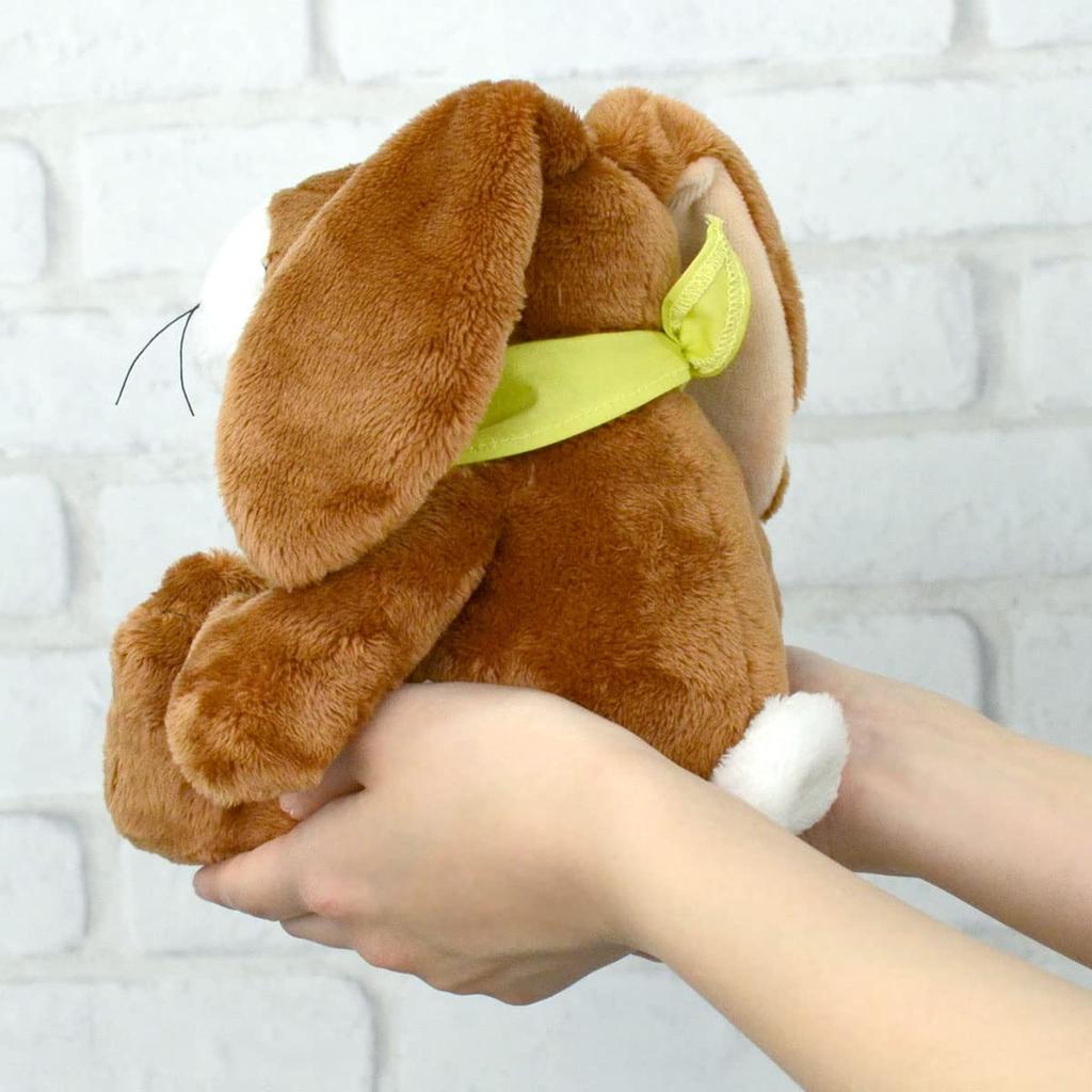 NICI Spring Rabbit Plush Toy, Cute and Ugly Pet, Gift, Brown, 25cm