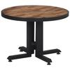 VidaXL Round Coffee Table Ø55x40 Cm Solid Reclaimed Teak 358513