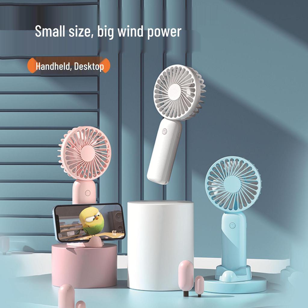 2026 Mini Portable Handheld Fan for Summer - Perfect for Students, Dorms, Offices, and Outdoor Use.