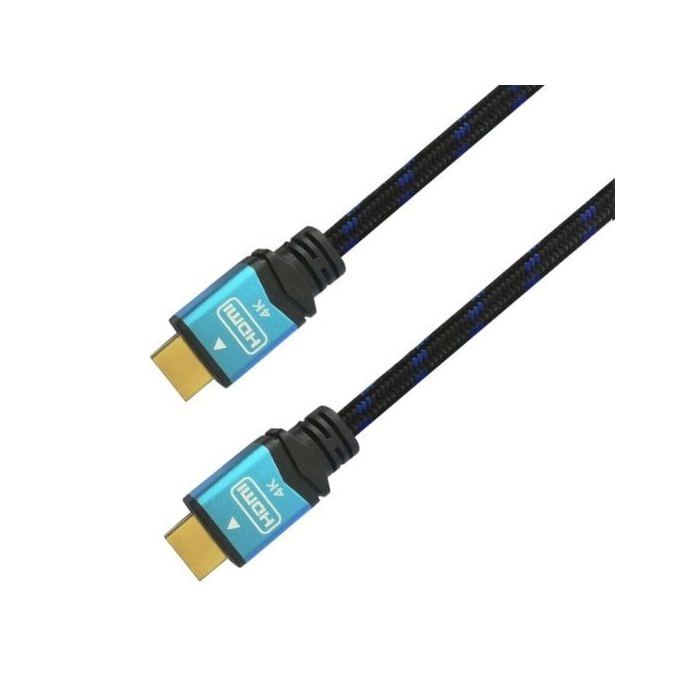 Aisens Cable HDMI 2.0 Premium 4K 60Hz 18Gbps Macho/Macho 5m Negro/Azul