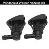2Pcs Car Windscreen Washer Windshield Wiper Jet Spray Nozzle Dual Holes Windshield Washer Nozzle For Hyundai For Tucson