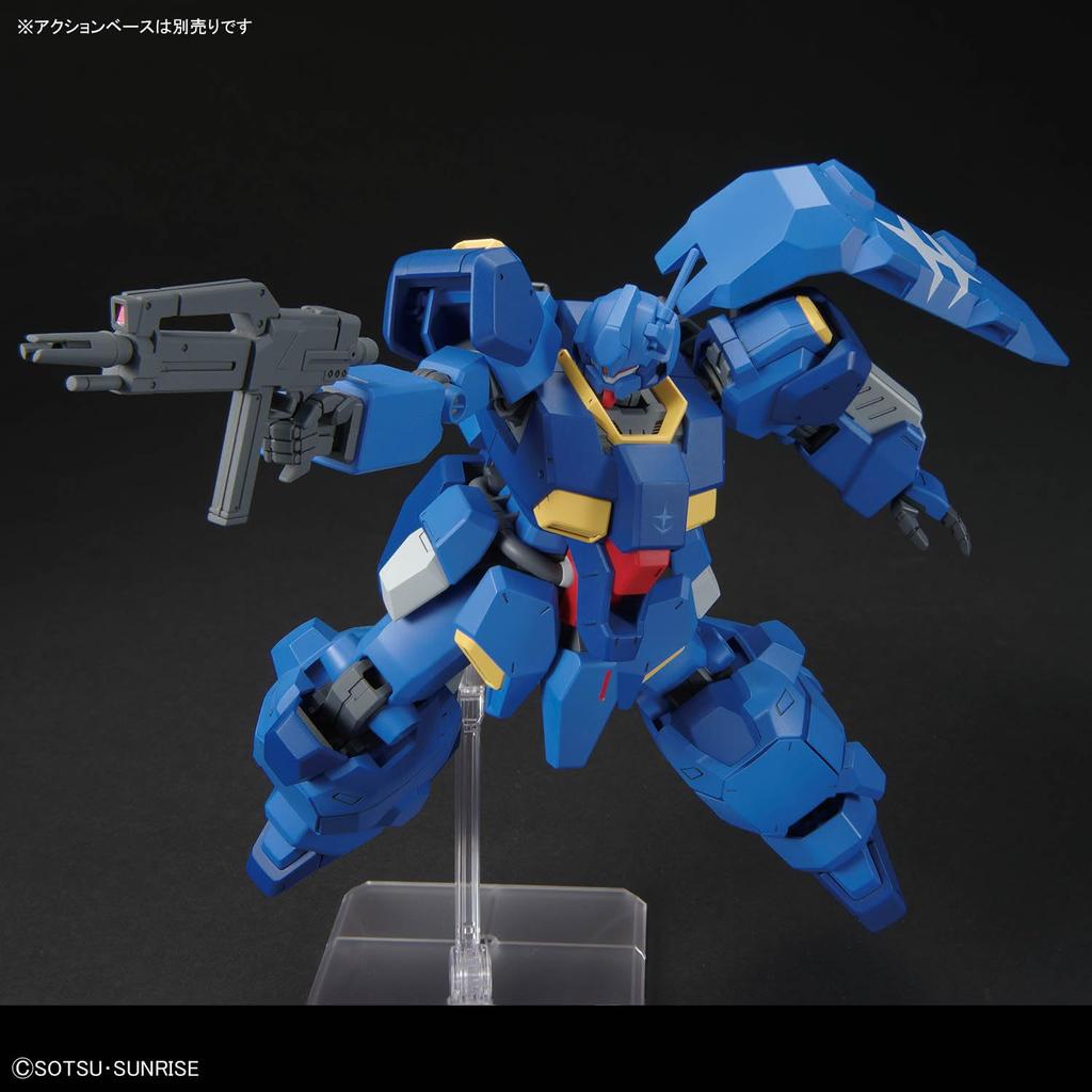 BANDAI SPIRITS HG Mobile Suit Gundam Flash Gustav Karl 00 Type Scale Plastic Model Kit Hathaway's 1/144 (Pre-colored)