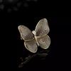 Creative Retro Butterfly Brooch Female Personality Versatile Insect Corsage Niche Design Sense Pin Simple Suit Accessories