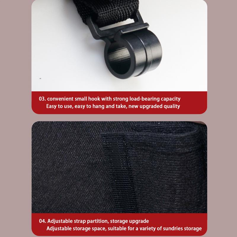 Сумка для хранения на сиденье автомобиля Многофункциональный органайзер для заднего сиденья автомобиля Регулируемый органайзер для автомобиля Автомобильная сумка Автомобильная корзина для детских игрушек Мобильный