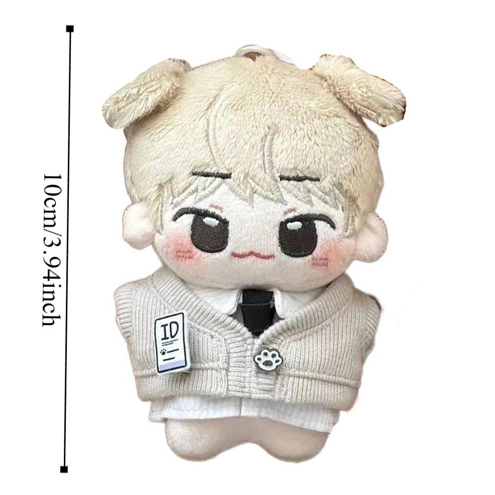 Pants Doll Clothes Outfit Shirt Doll Dress Up Set 10cm Cotton Doll Clothes Children's Gift