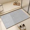 Luxury Diatomite Bath Mats Bathroom Anti Slip Foot Mat Super Absorbent Quick Dry Bathtube Carpet Toilet Rug Doormat Washable