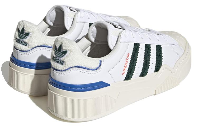 Superstar Wmns Adidas Originals Bonega 2B 'White Green Royal' Женские HQ9884