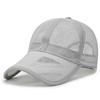 Men's Duck Tongue Hat Spring/Summer Breathable Mesh Hat Sunvisor Hat Comfortable Skin-Friendly Caps for Male