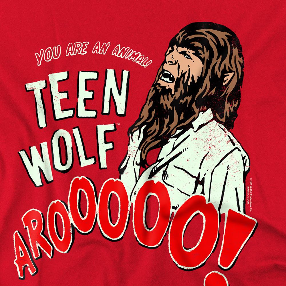 Teen Wolf Unisex Adult Animal T-Shirt