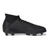 adidas Футбольные бутсы Predator 19.3, износостойкие, средней высоты, цвет: Обсидианово-черный, Детские G25794