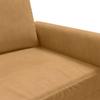Vidaxl Sofa 3-Osobowa, Brązowa, 180 Cm, Tapicerowana Aksamitem