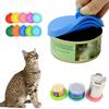 1PCS Reusable Pet Food Can Cover Portable Dogs Cat Storage Cap Lid Seal Cover Health Pet Supplies Pet Can Lids