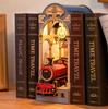 Серия деревянных 3D-пазлов Book Nook (Путешествие во времени) с инструкцией на японском языке