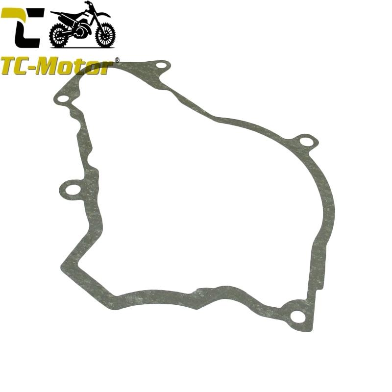 TC-Motor E-Start Engine Stator Cover Gasket For 50 70 90 110cc Electric Start With The Downside Starter Motor Pit Dirt Bike
