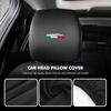 Car Seat Headrest Pillow Anti-Dirty Elastic Protective Cover For Abarth 124 125 500 695 5CC TC Spider Panda