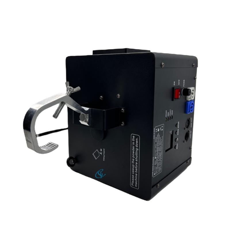 600 Вт Машина искр Сценический фейерверк Перевернутый тип со светодиодной подсветкой DMX512 для свадебной вечеринки бара спецэффект