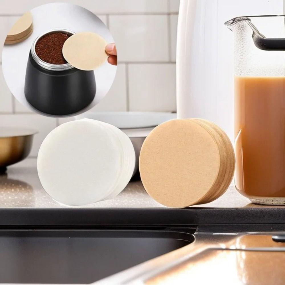 Фильтры для кофе высокой плотности Dripper Инструменты для кофейной гейзерной кофеварки Бумажный фильтр для кофеварки эспрессо